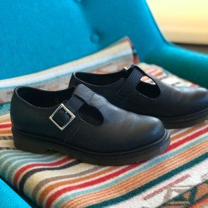 7 Dr. Martens Polley Mary Jane Leather Shoes